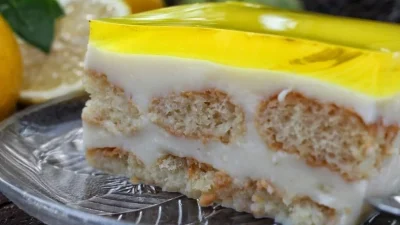 Θα σας τρέχουν τα σάλια με το απόλυτο γλυκό ψυγείου λεμόνι