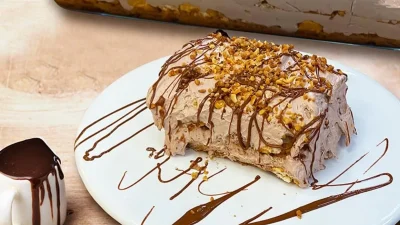 Δροσιστικό και εύκολο - Γλυκό ψυγείο με μπισκότα από την Αργυρώ Μπαρμπαρίγου