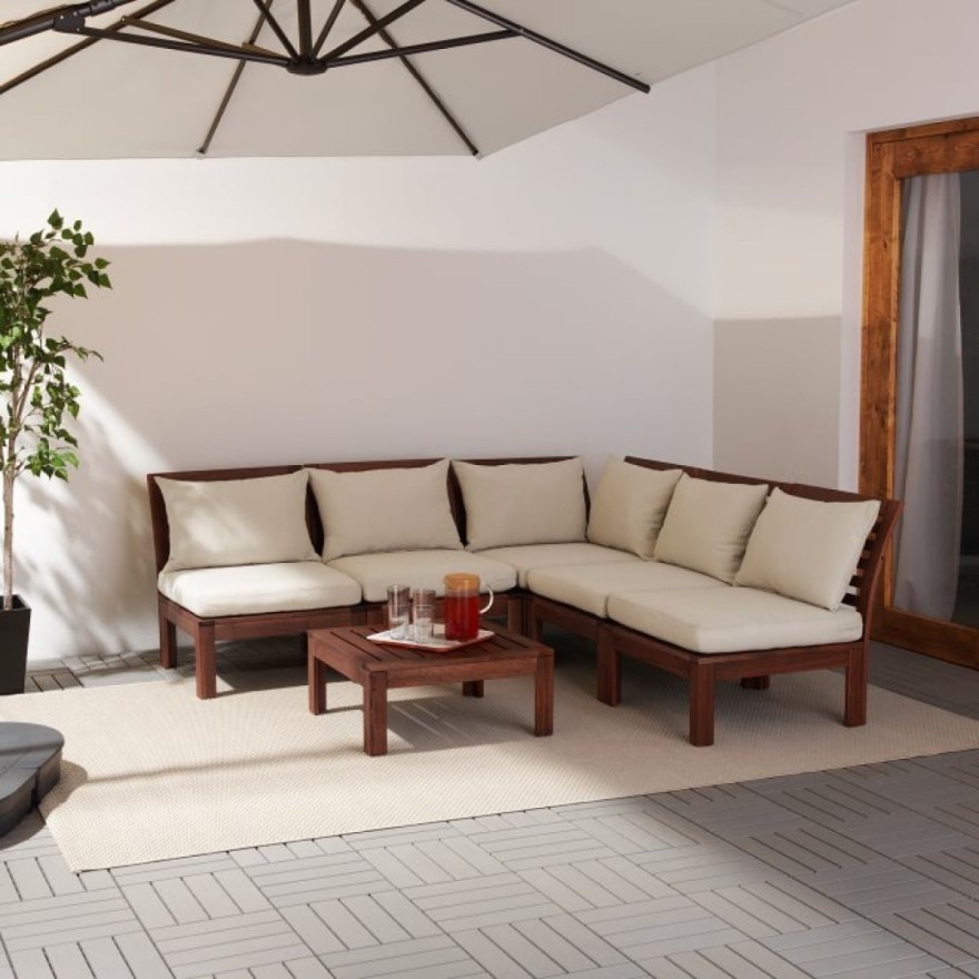 Γωνιακός καναπές από τα ΙΚΕΑ