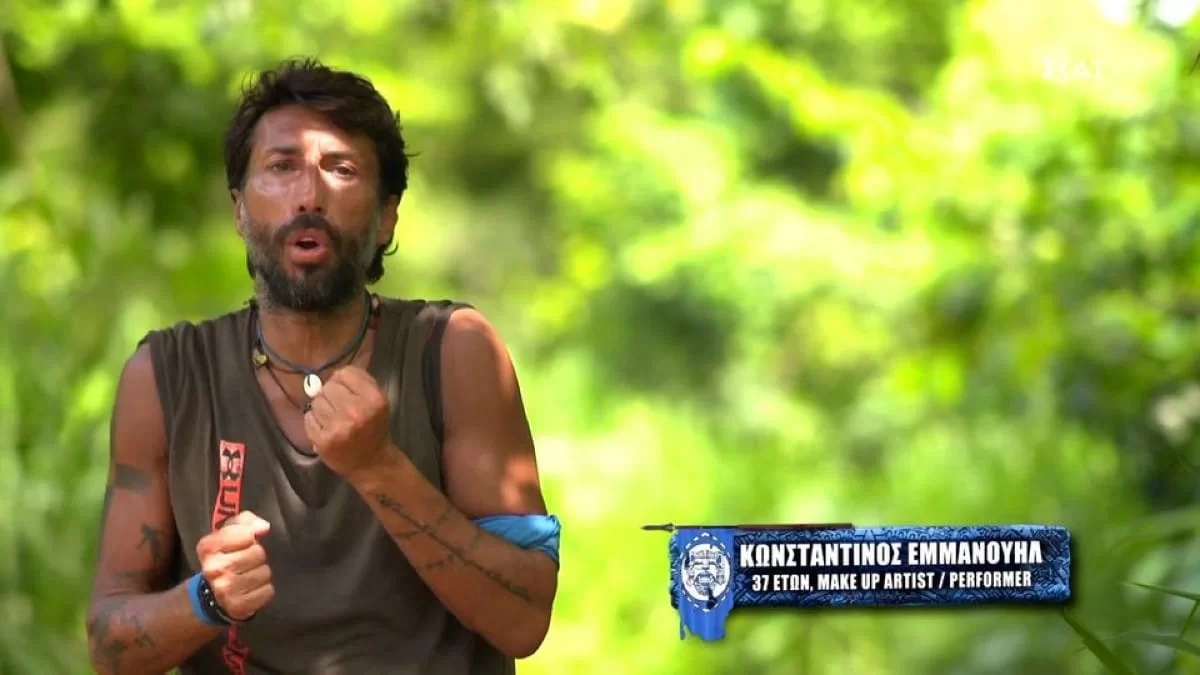 Survivor 5: «Είναι ένα κακομαθημένο» - Οι πρώτες δηλώσεις του Κωνσταντίνου Εμμανουήλ για τον καβγά του με την Βρισηίδα