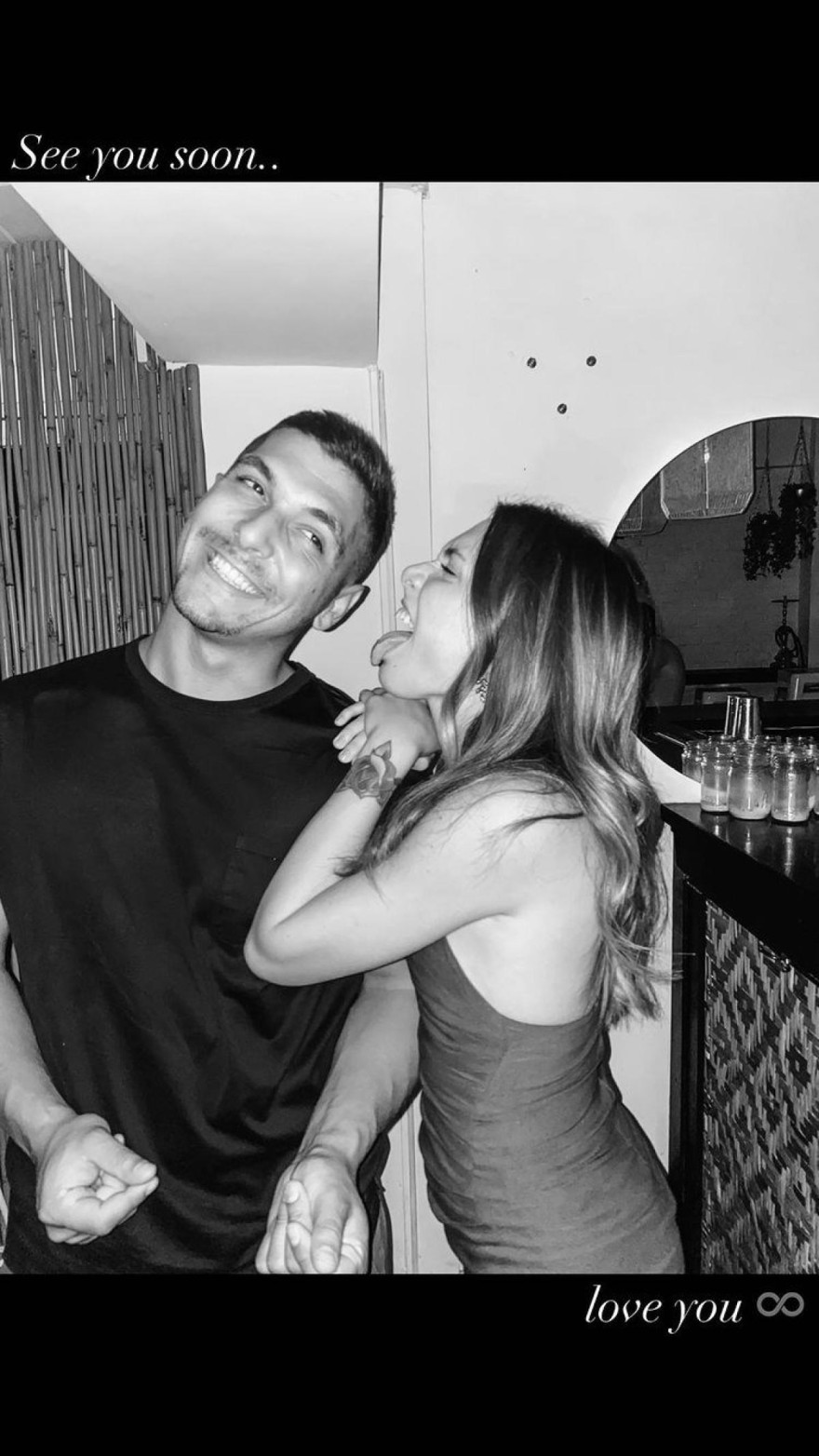 Αφροδίτη Λιάντου - Ο πρώην σύντροφος