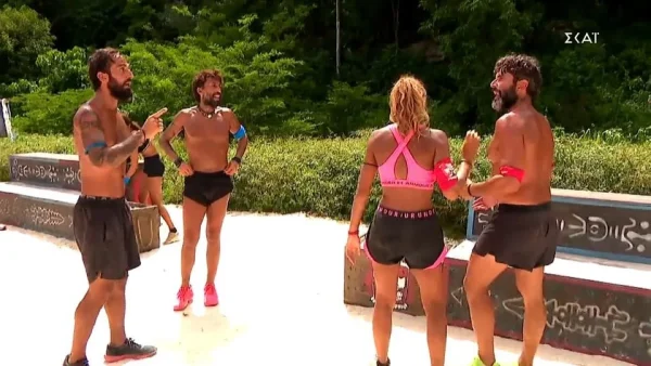 Survivor 5: «Πρόσεχε τα λόγια σου Σπύρο» - "Άναψαν τα αίματα" για τον Άρη και τον Μαρτίκα κατά τη διάρκεια του αγώνα