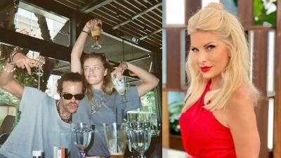 Η τρυφερή φωτογραφία Άγγελου Λάτσιου - Γαίας Μερκούρη και το σχόλιο της Ελένης Μενεγάκη