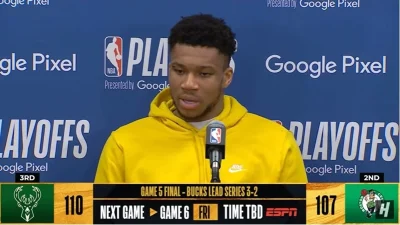 «Θα εξαφανιζόμουν για έναν χρόνο...» - Η απρόσμενη αποκάλυψη του Γιάννη Αντετοκούνμπο