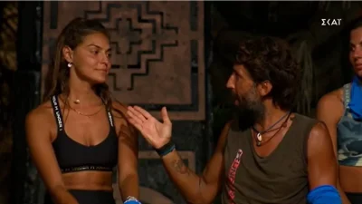 Survivor 5: «Μην με ειρωνεύεσαι κακομαθημένη» - "Σφάχτηκαν" στο συμβούλιο Βρισηίδα και Κωνσταντίνος