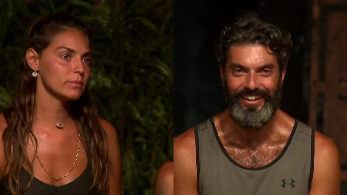 Survivor 5: Φουντώνει ο έρωτας ανάμεσα σε Μαρτίκα και Βρισηίδα - Τα «καυτά» πλάνα από την αγκαλιά τους