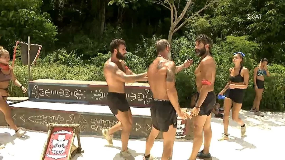 Survivor 5: Ξέφυγε η κατάσταση - Χτύπησε ο Τάκης την Βρισηίδα;