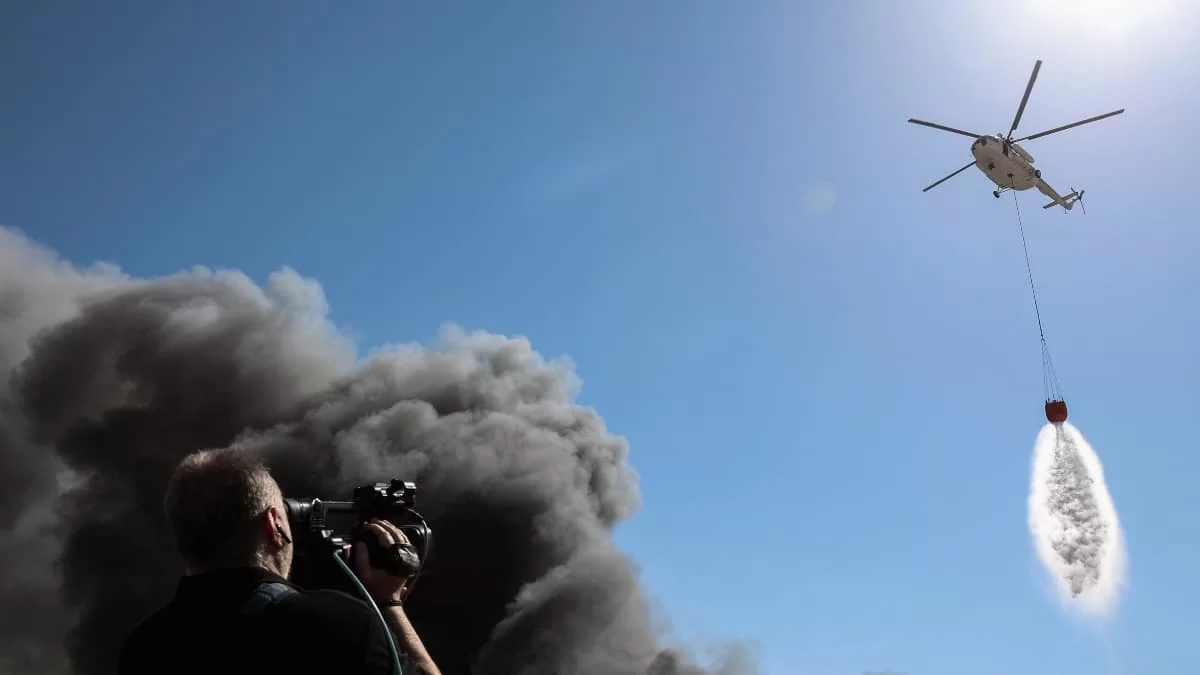 Φωτιά στην Πέλλα