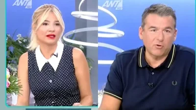 «Είναι υποκειμενικό...» - Λιάγκας και Σκορδά «αρπάχτηκαν» για τα φρύδια της Χατζηπαντελή