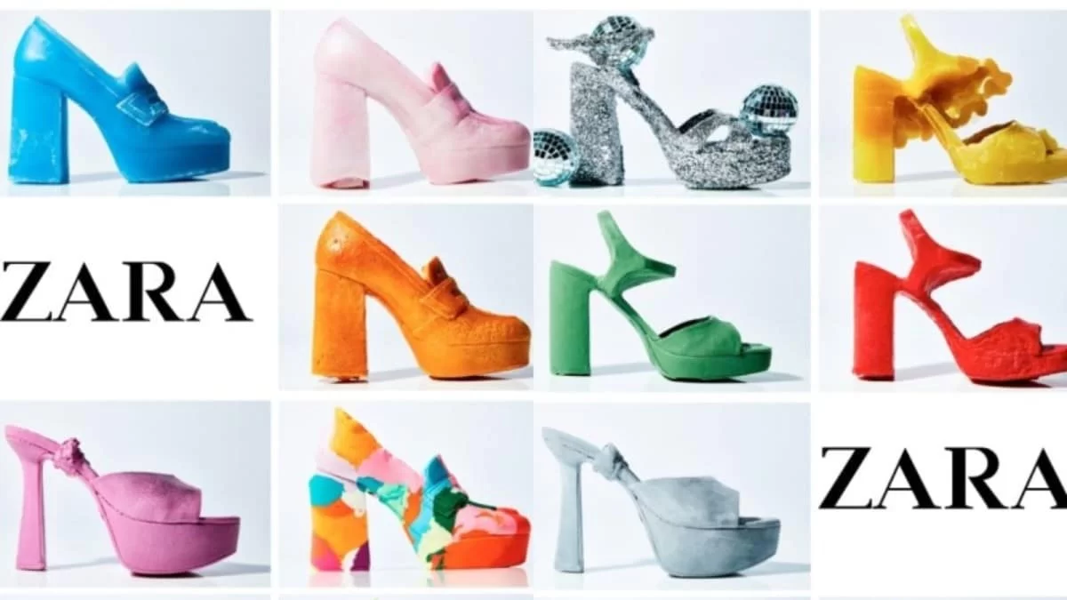 Έχουν εξαντληθεί τα μισά νούμερα - Γυναικείος έρωτας τα φούξια πέδιλα των Zara με φτερά