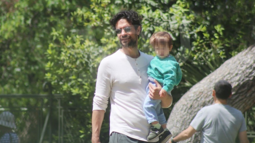 Ορφέας Αυγουστίδης - Μαζί με τον γιο του