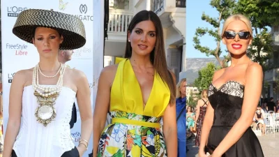 Καλοντυμένες και κακοντυμένες στην επίδειξη μόδας του Βασίλη Ζούλια