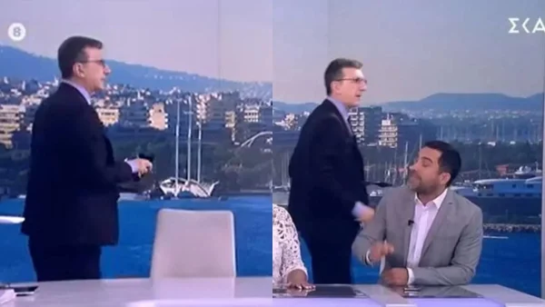 «Δεν μας παρατάς πρωί πρωί» - Έξαλλος ο Άρης Πορτοσάλτε στον αέρα του ΣΚΑΙ! Αποχώρησε από το πλατό