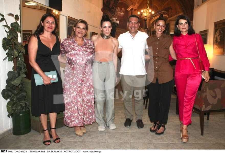 Αλέξης Τσίπρας και Περιστέρα Μπαζιάνα στη Μήδεια