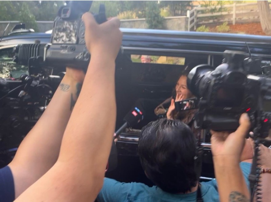 Η Ντρου Μπάριμορ στον γάμο της Μπρίτνεϊ Σπίαρς