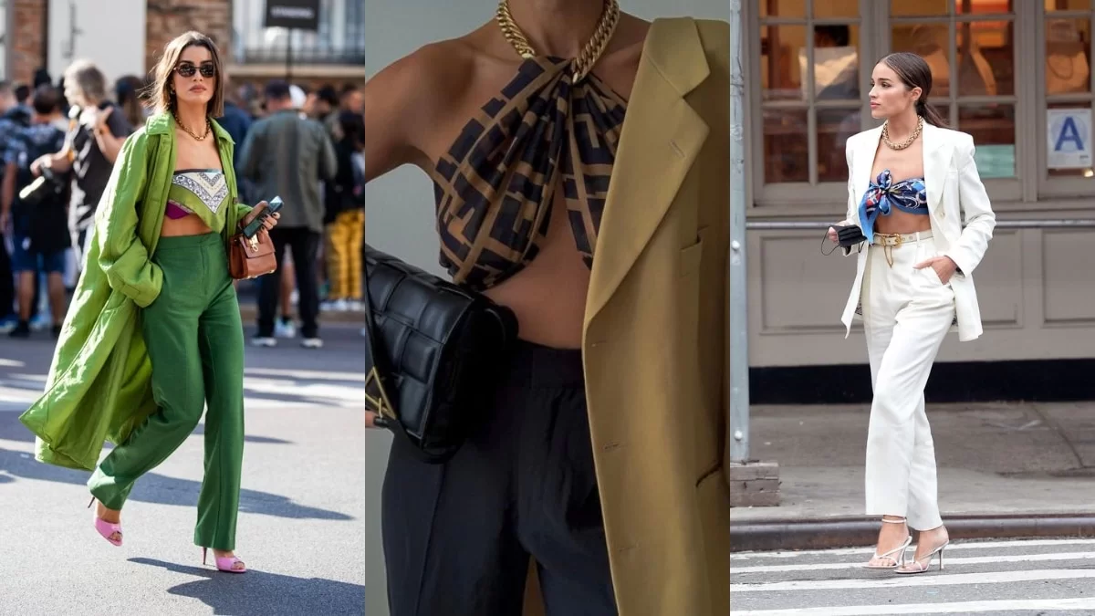 4 τρόποι να φορέσεις το μαντίλι σου σαν μπλούζα