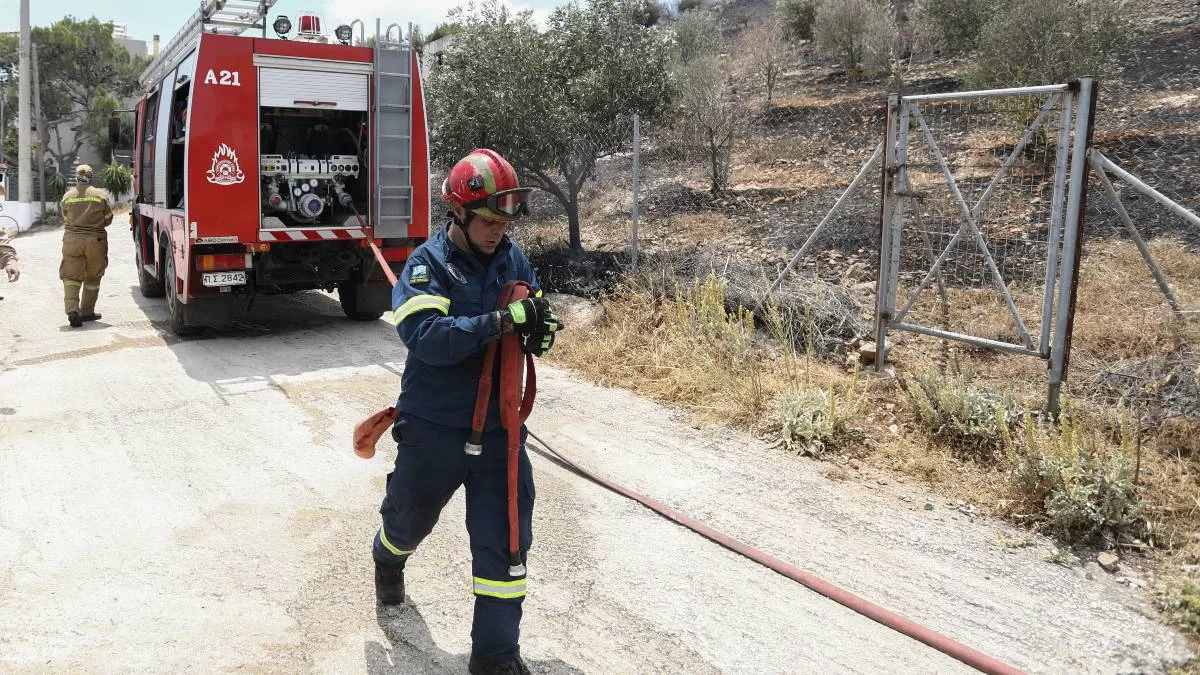 Φωτιά στη Νάξο