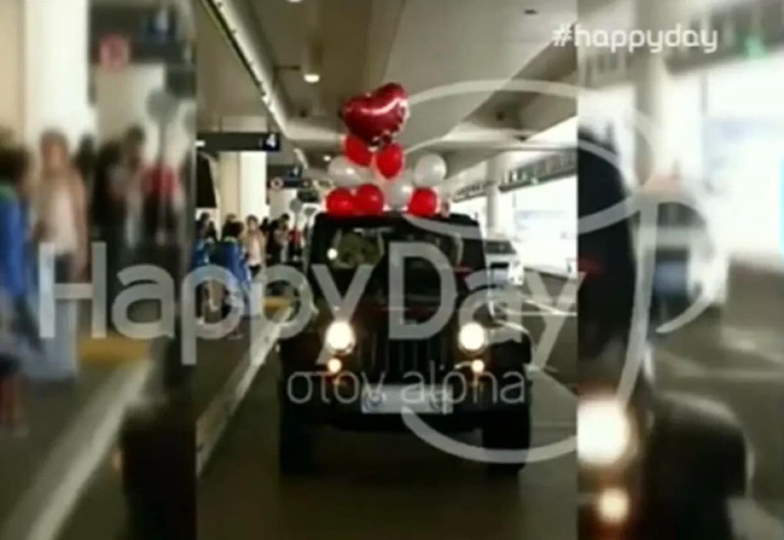 Φωτογραφίες από το γάμο της Ηλιάνας Παπαγεωργίου το 2015