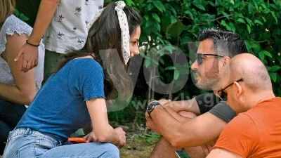 Μυστικός γάμος για Κατερίνα Γερονικολού και Γιάννη Τσιμιτσέλη; Αποκλειστικές φωτογραφίες τους από τον Εθνικό κήπο