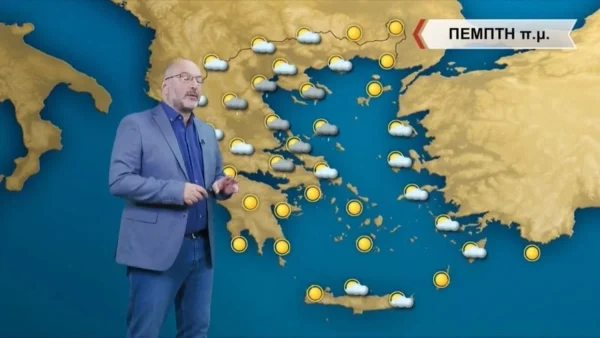 Καιρός: Πρώτα βροχές και έπειτα 37αρια - Η πρόγνωση του Σάκη Αρναούτογλου