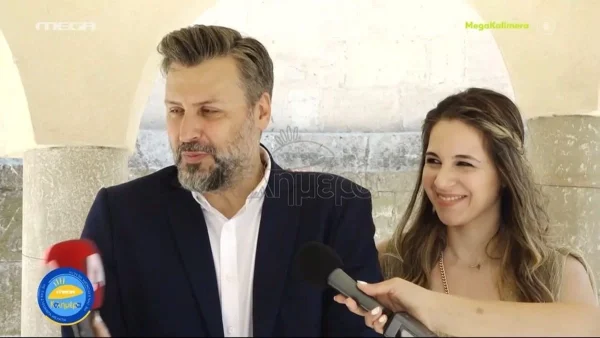 «Τα παιδιά είναι ευλογία» - Οι πρώτες δηλώσεις του Γιάννη Καλλιάνου και της συζύγου του μετά τη βάφτιση του γιου τους