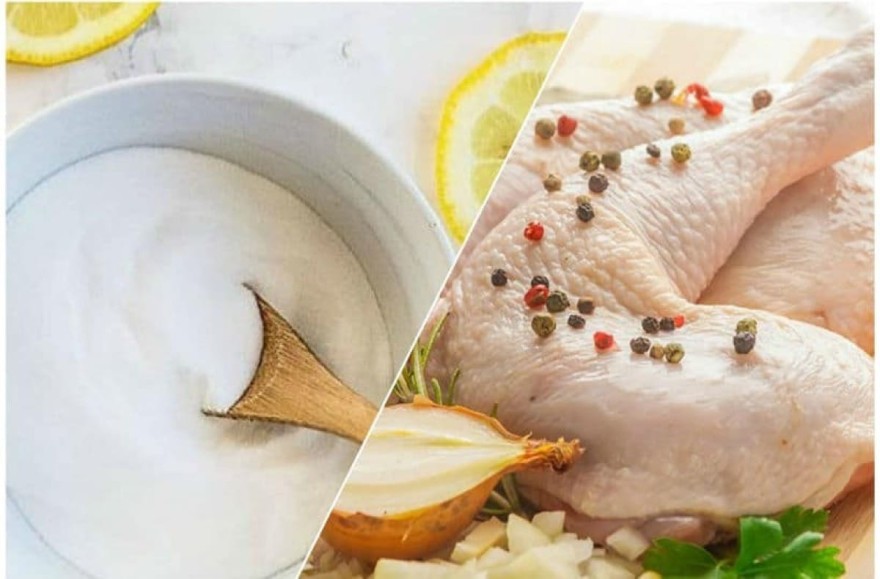 Μαγειρική σόδα στο κοτόπουλο