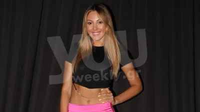 Με μίνι φούστα στα μπουζούκια - Χαμογελά ξανά η Ματίνα Ζάρα με τον Χρήστο Βάρδαλο στο πλευρό της