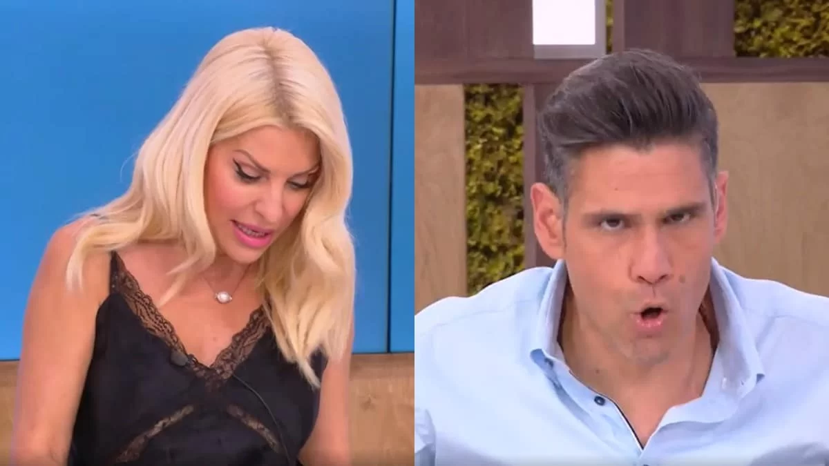 «Εντάξει! Φεύγω!» - Πανικός στο πλατό του MEGA μεταξύ Ουγγαρέζου και Μενεγάκη