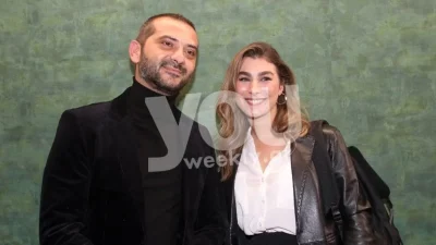 Στιγμές ευτυχίας για τον Λεωνίδα Κουτσόπουλο και τη Χρύσα Μιχαλοπούλου λίγο πριν γίνουν γονείς