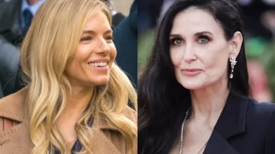 Η Demi Moore και η Sienna Miller με τους νέους συντρόφους τους - Τα παθιασμένα φιλιά και οι τρυφερές αγκαλιές στις κερκίδες
