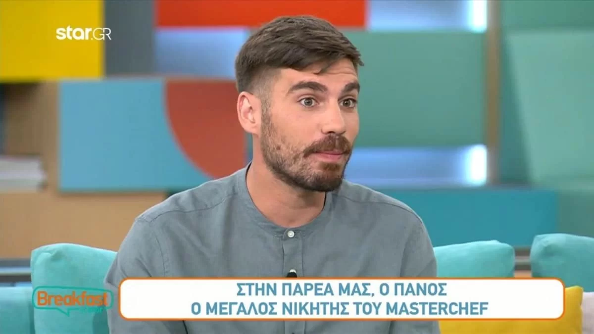 «Με τα 50.000 ευρώ θα...» - Ο Πάνος Κουμουνδούρος αποκαλύπτει τι θα κάνει με το έπαθλο του MasterChef