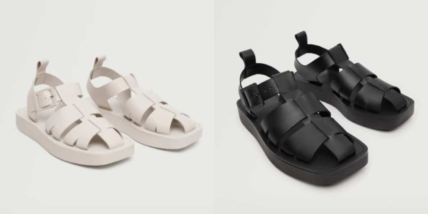 Mango chunky sandals