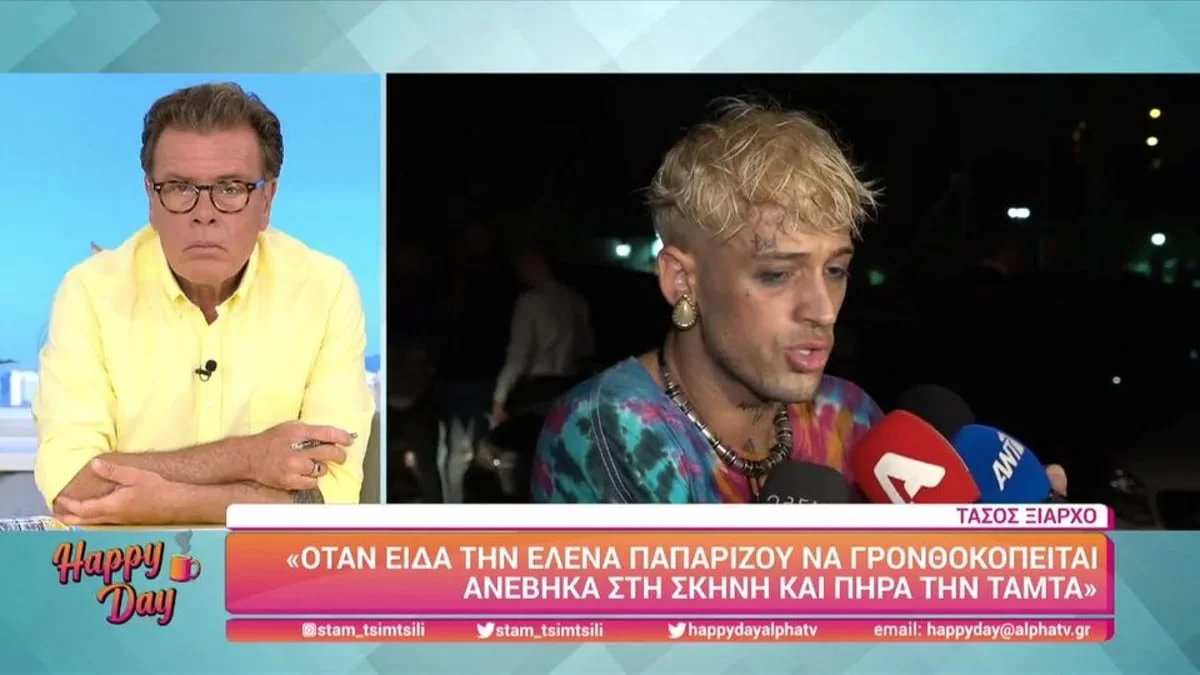 «Είδα ένα όπλο...» - Συγκλονίζει η μαρτυρία του Τάσου Ξιαρχό για τον καυγά Light και Snik στα MAD VMA