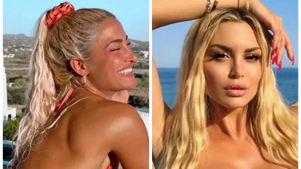 Ιωάννα Τούνη - Αλεξάνδρα Παναγιώταρου: Ξεσήκωσαν όλη τη Μύκονο με την ''καυτή'' τους εμφάνιση