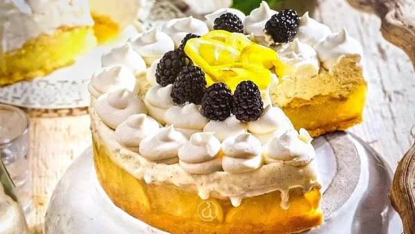 "Ακαταμάχητη" τούρτα παγωτό από την Αργυρώ Μπαρμπαρίγου - Το μυστικό είναι στο λεμόνι