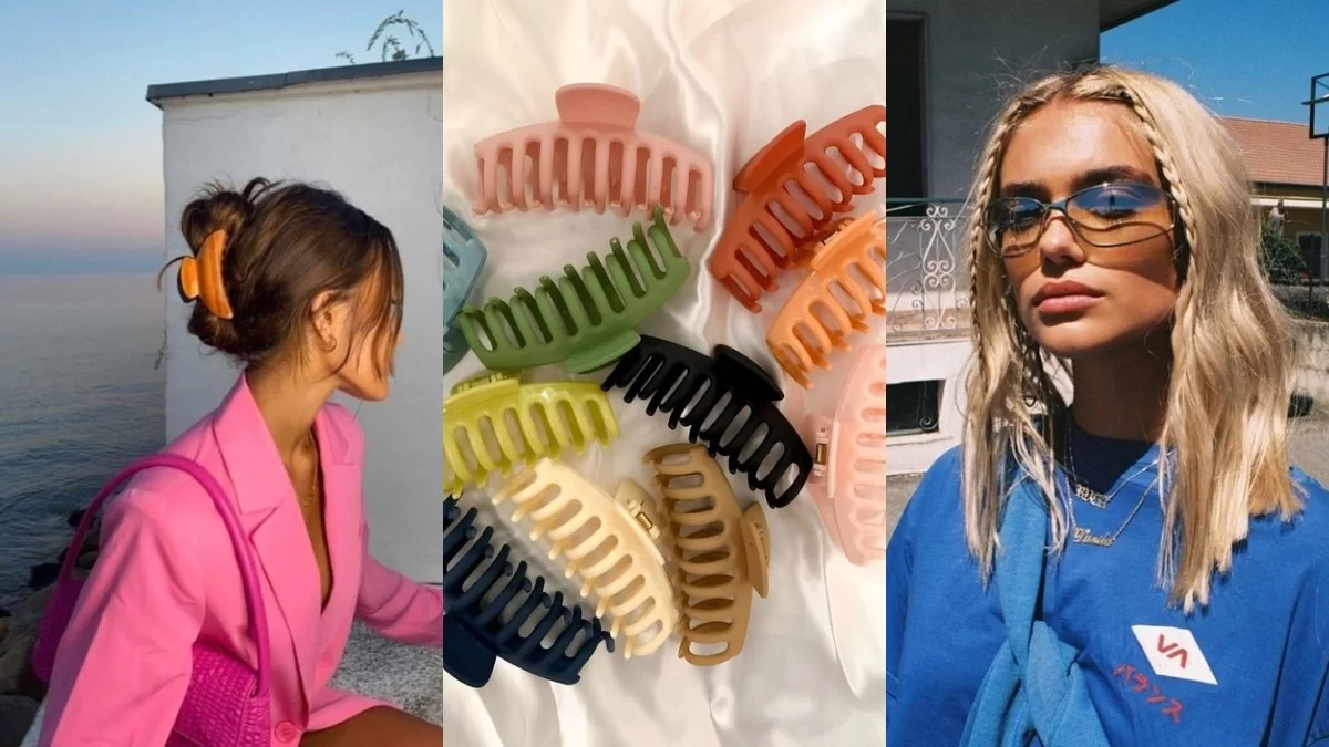 Τάσεις στα μαλλιά: Κλάμερ και χρωματιστά κοκαλάκια σε πολύ οικονομικές τιμές από το Bershka