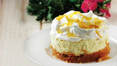 Ελληνικό γλυκό ψυγείου με λεμόνι και μπισκότα ολικής άλεσης - Ότι καλύτερο για τις ημέρες καύσωνα