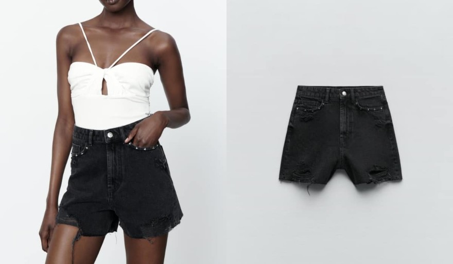 Jean σορτσάκι Zara