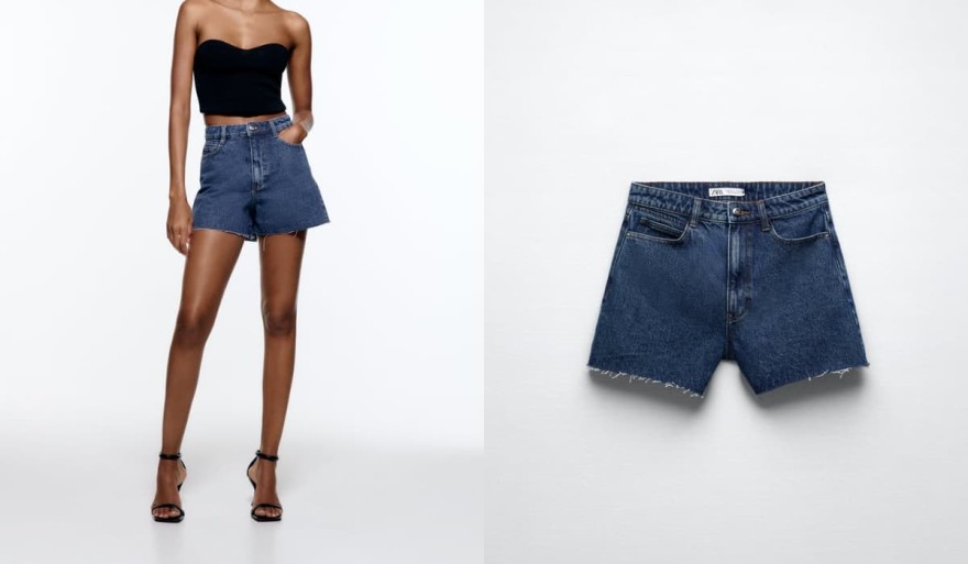 Jean σορτσάκι Zara