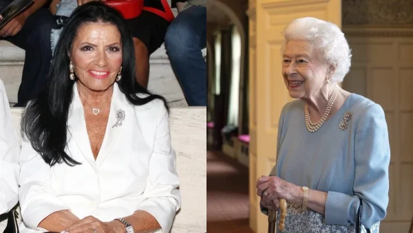 Με πράσινο ταγέρ και ασορτί καπέλο - Η Ζωζώ Σαπουντζάκη έβαλε το ίδιο σύνολο με τη Βασίλισσα Ελισάβετ