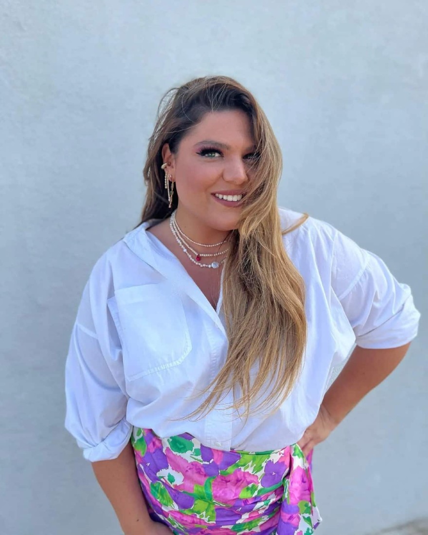 Δανάη Μπάρκα - Ανάρτηση στο instagram 