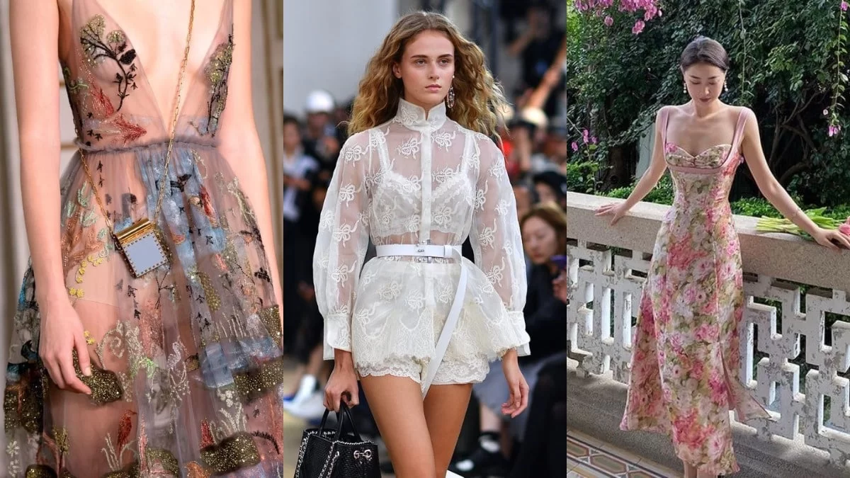 Romantic Soul - Δημιούργησε τα πιο καλοκαιρινά looks σε λιλά και λευκό, με δαντέλα και διαφάνειες