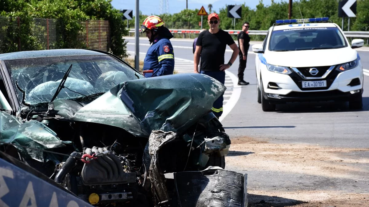 Τραγωδία στην Εθνική Οδό Κορίνθου - Τριπόλεως: Δύο νεκροί και δύο τραυματίες