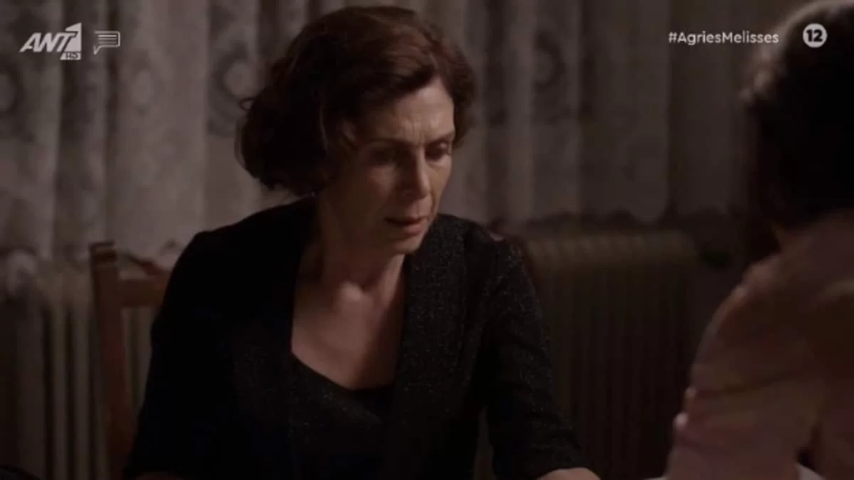 Άγριες Μέλισσες: «Ο γιος της ήταν καθίκι» - Έξαλλο το twitter με τη Μυρσίνη να μαθαίνει την αλήθεια για τον Σέργιο