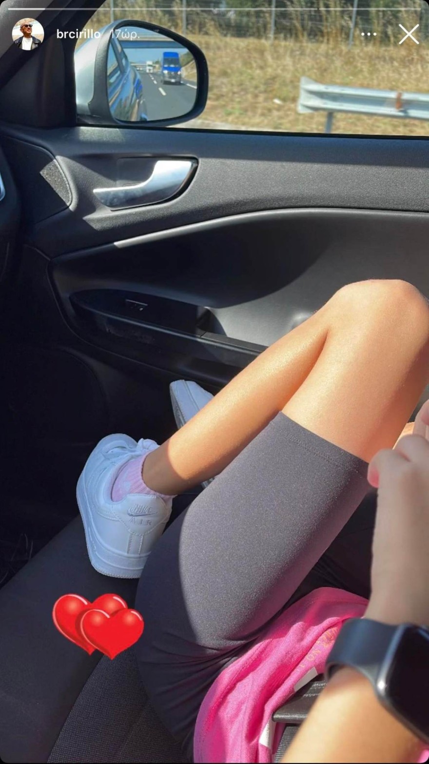 Μπρούνο Τσιρίλο με την κόρη του