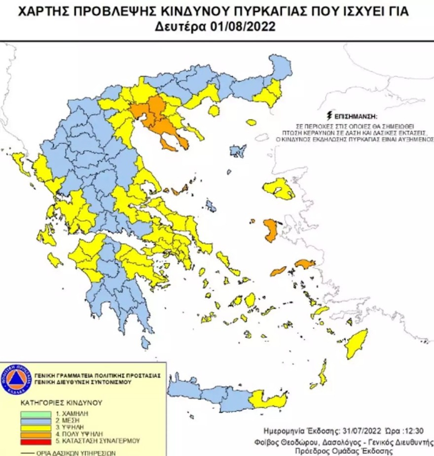 Φωτιά - Ανησυχία