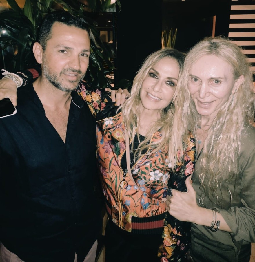 Βραδινή έξοδος για την Άννα Βίσση