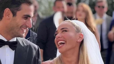 Διώροφο με ξύλινα πατώματα και δωμάτιο ντουλάπα - Φωτογραφίες από το σπίτι της Κόνι Μεταξά και του Μάριου Καπότση