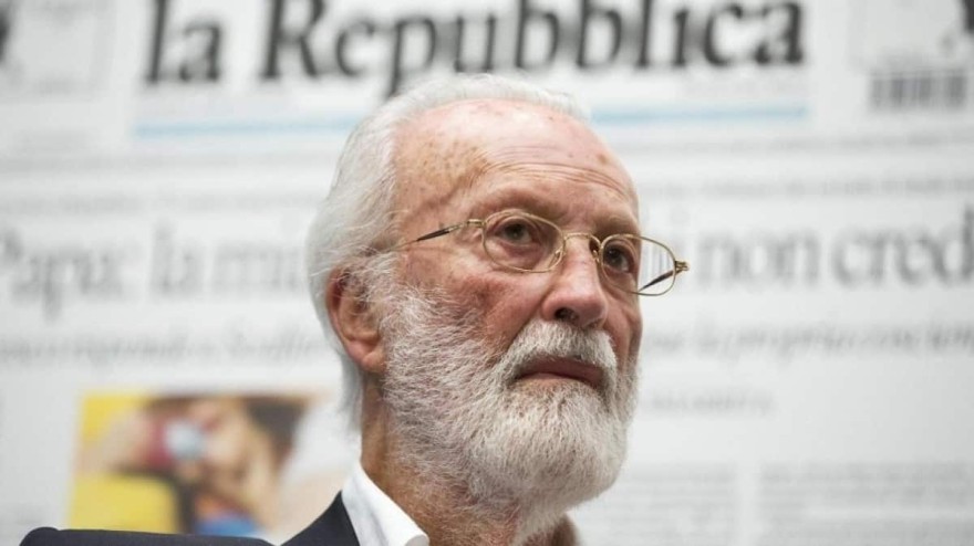 Ο ιδρυτής της La Republica Eugenio Scalfari