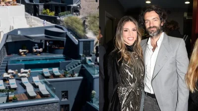 Θα βάλετε βαθιά τα χέρια στην τσέπη - Τόσο κοστίζει το χλιδάτο ξενοδοχείο της Οικονομάκου και του Μιχόπουλου στην Σαντορίνη